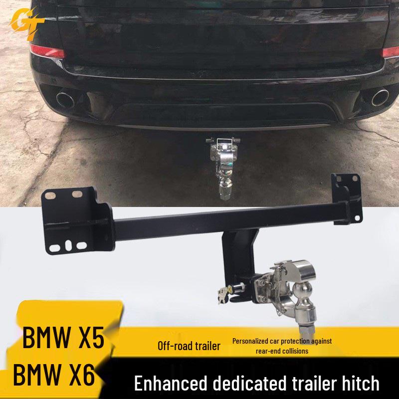 Совместимо с BMW X5 и X6/X6M: фаркопы, буксировочные крюки и задние буксировочные стрелы.
