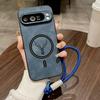 Применимо к чехлу для мобильного телефона Google 9ProXL с изображением оленя, 8A, с ощущением кожи, из кожи ягненка, 7Pro, противоударный, с ремешком-шнурком, защитная крышка