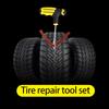 47шт. Комплект для ремонта шин, быстрый ремонт шин, вакуумный универсальный ремонт шин для мотоциклов, аварийный ремонт для автомобилей, грузовиков, мотоциклов