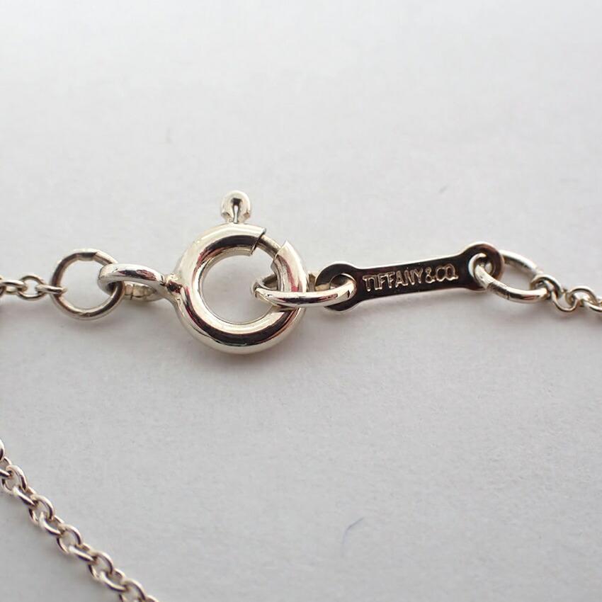 [Б/у] TIFFANY/Tiffany 925 кулон в виде боба/ожерелье/g454-88