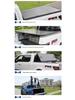 Жесткая трехскладная крышка кузова для пикапов Navara и Mitsubishi L200