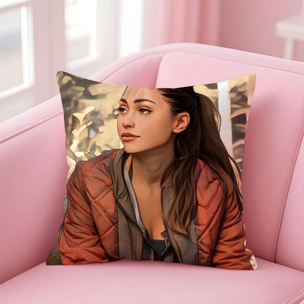 RRaven Reyes Pillow TV Character Peripheral Cushion Cover Pillow Case Soft Friendly Fabric  Concealed Zipper