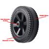 170/177mm Grill Wheels 7 Inch Barbecue Grills Accessories