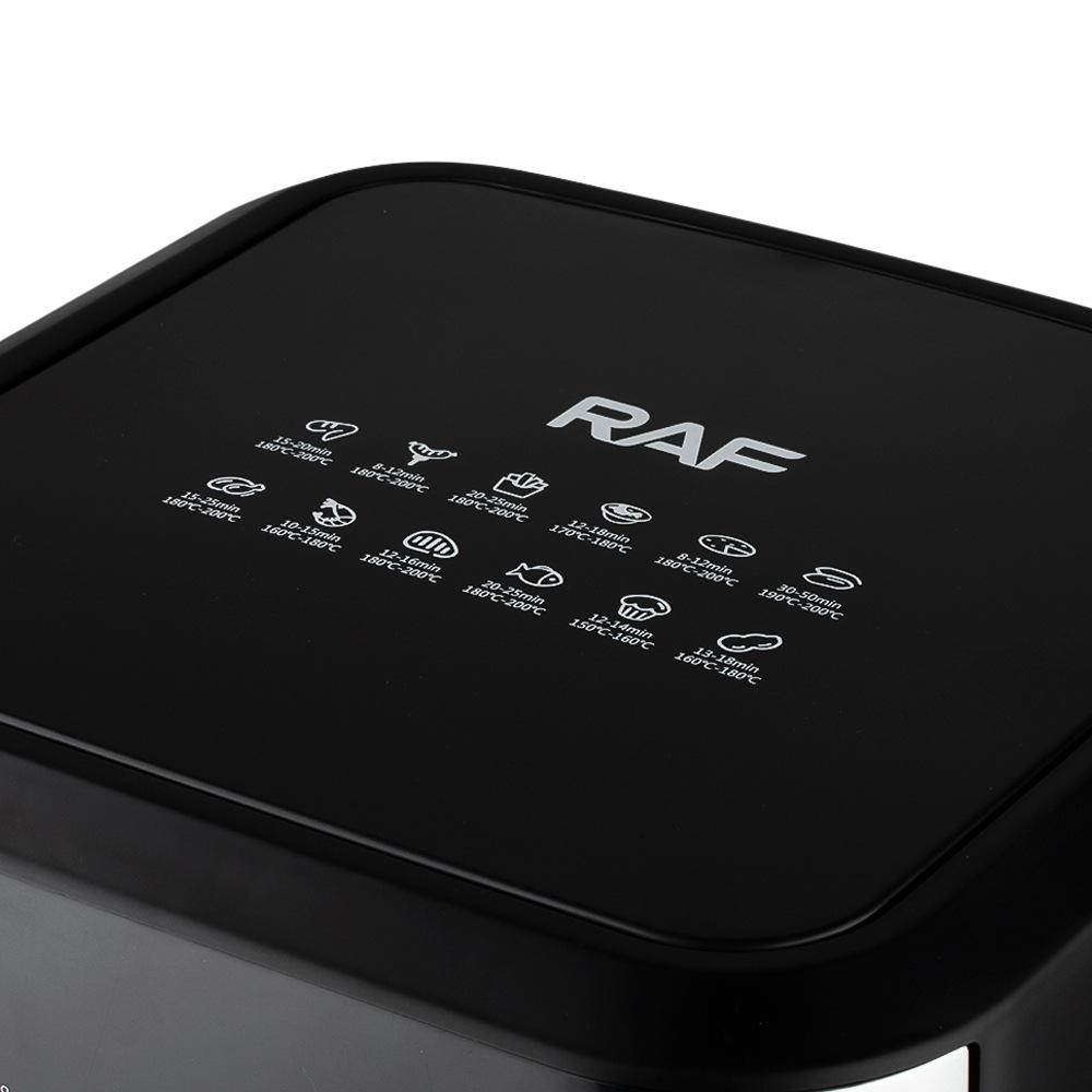 Воздушная фритюрница Большой емкости Многофункциональная умная домашняя электрическая фритюрница с цифровым дисплеем 10 л без дыма