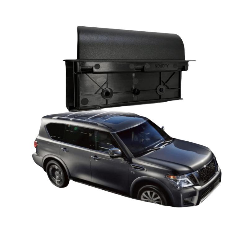 Подстаканник в задней консоли, черный, для Nissan Armada 2017-, Infiniti QX56 2012-2013, QX80 2014-2018. Заменяет 88741-1LK3D