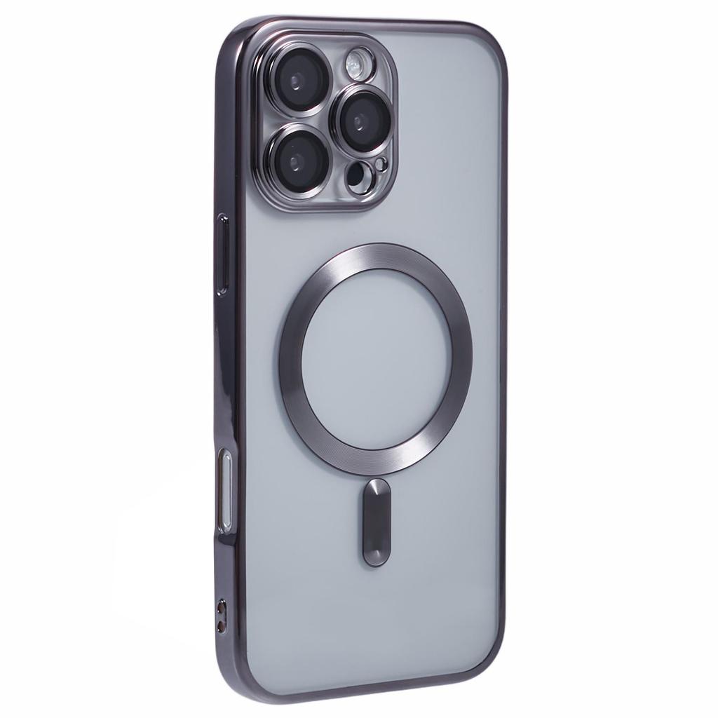 For iPhone 16 Pro Case Compatible with MagSafe Full Camera Protection TPU Phone Cover