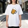 Beer Day Celebration Tshirt Unisex Unisex Funny Beer Mug Print Short Sleeve Crewneck Summer Casual Graphic Tee Beer Enthusiast Gift