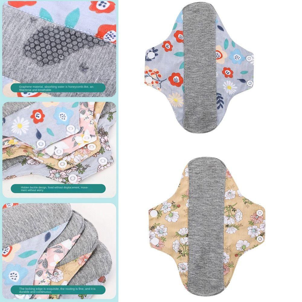 Reusable Monthly Absorbent Menstrual Ecological Cloth Pads Women's Tampons Washable Panties