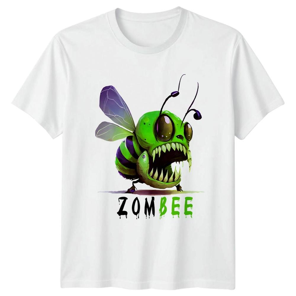 Футболка Zombee Пчела-Зомби Хэллоуин Хэллоуинский Подарок Для Него и Нее