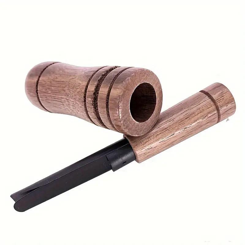 Outdoor Duck Call Whistle Hunting Wooden Realistic Sound Turkey Locator Crow Bird Animal Caller Whistle Duck Hunting Tool