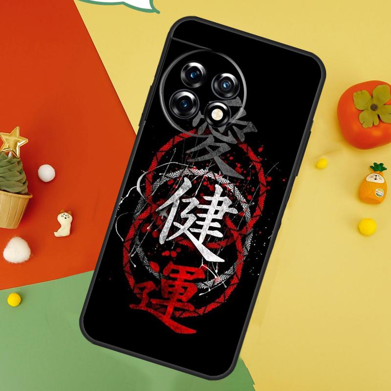 Интересный Чехол с Китайскими Иероглифами для OnePlus 13 15 13R 13T 12 12R 11 10 10T 8T Nord 5 CE 4 2 3 Lite N20 N30