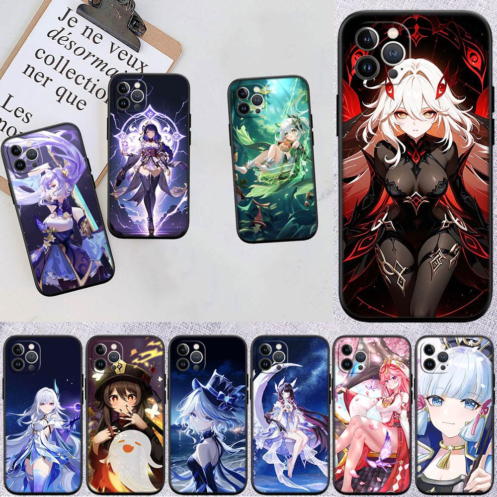 BF65 Genshin Impact Мягкий чехол для телефона для Xiaomi Poco C40 C50 C51 C55 C65 C71 C75 F3 F5 F6 F7 M2 M3 Pro Ultra