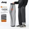 JEEP Men's Fleece-Lined Straight-Leg Casual Pants