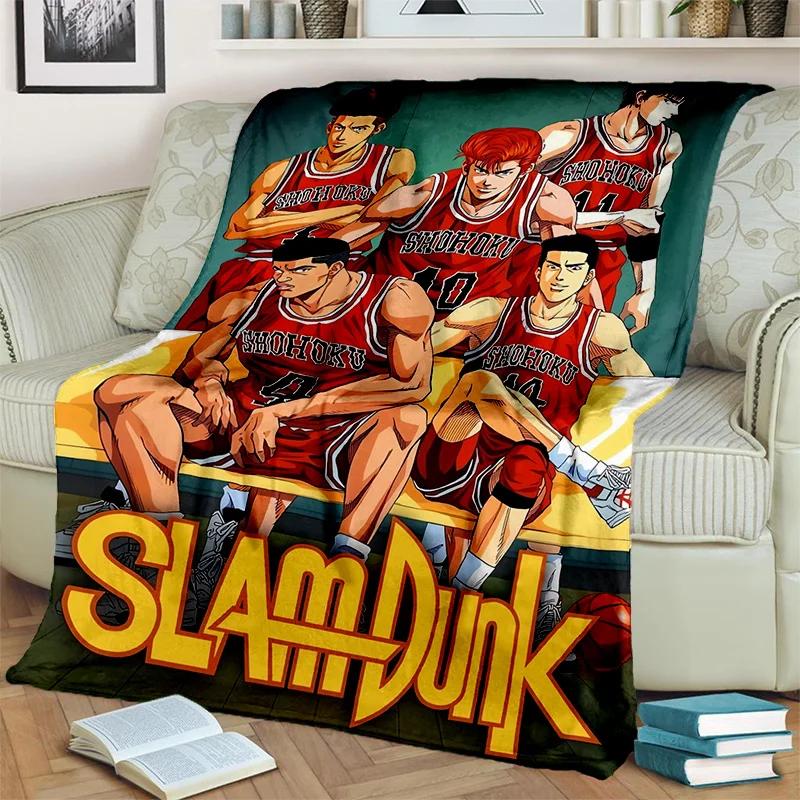 Баскетбольное аниме Slam Dunk, мультяшное одеяло, мягкое одеяло для дома, спальни, кровати, дивана, пикника, путешествия, офиса, одеяло, детское одеяло