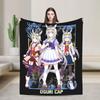 Uma musume cinderella gray - Огури Кэп Наволочка на одеяло   Фланелевый плед Спальня Диван С принтом Мягкий Теплый Покрывало