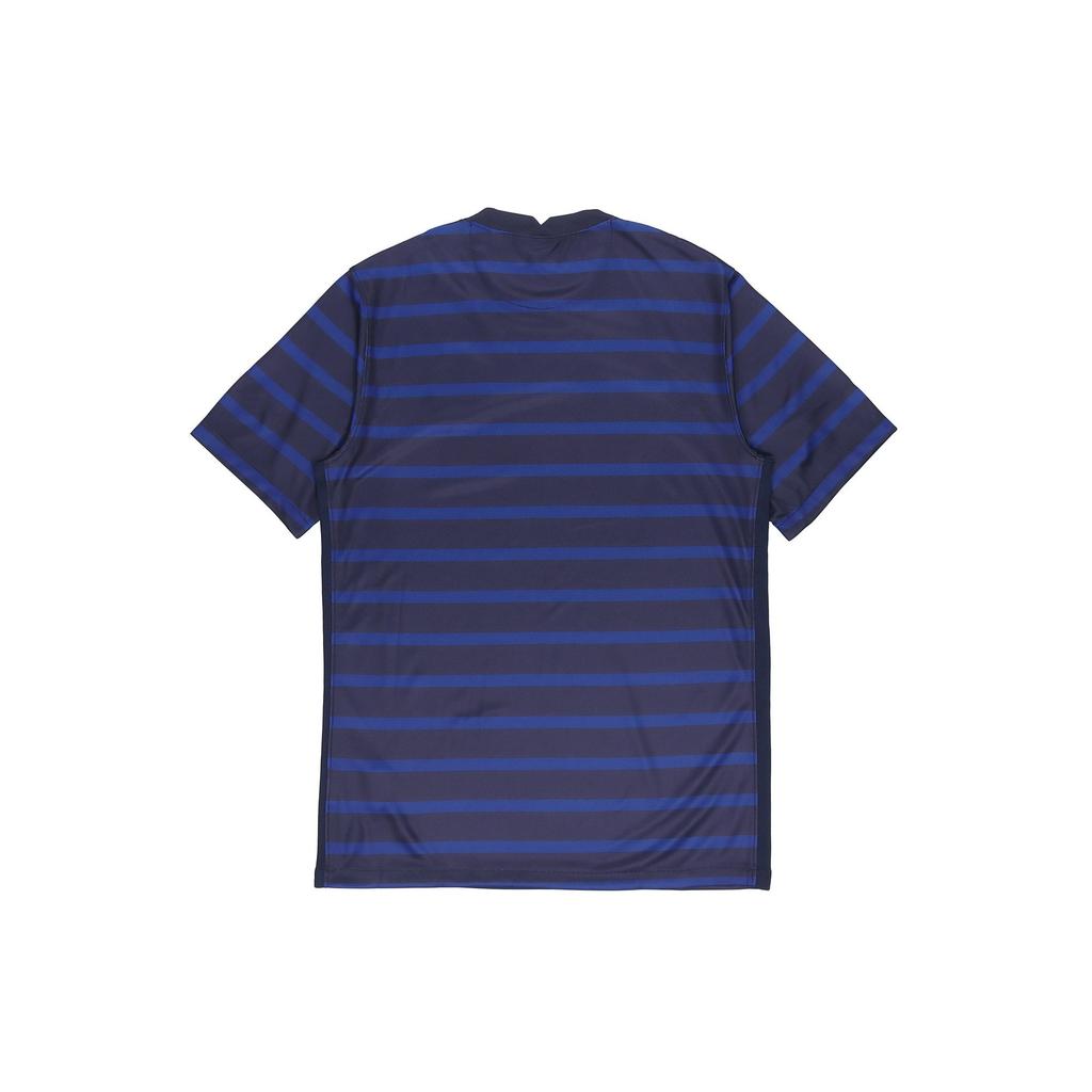Nike Футболки мужские синие с круглым вырезом умеренного прямого кроя CD0700-498