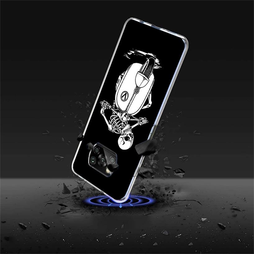 Жуткий Череп Забавный Танцующий Скелет Чехол для Телефона для Xiaomi Poco X5 X6 X7 Pro X4 Gt F7 Ultra M8 M7 Redmi 15C 15 13C 13 12C 12 Уникальный