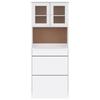 VidaXL Buffet ALTA White 77x35x188 Cm Solid Pine Wood 3187778