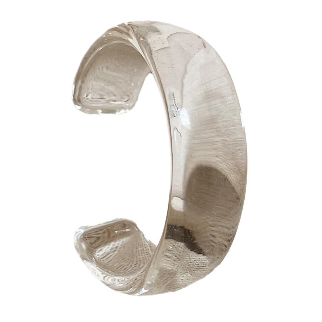 Акриловый широкий геометрический браслет, преувеличенный браслет, эффектные аксессуары, акриловая текстура, подходит для женщин, подарок