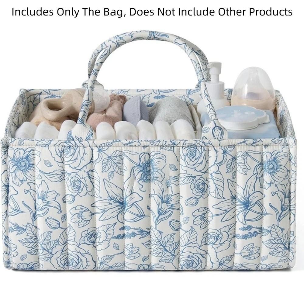Multi-Pocket Foldable Mommy Bag Large Capacity Diaper Storage Bag Baby Diaper Organizer  Nursery