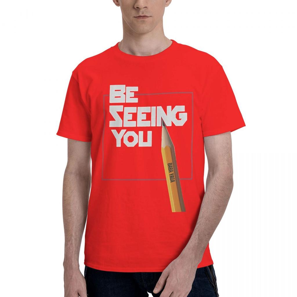 Be Seeing You John Wick Inspired 100 Cotton Casual Breathable Confortable T Shirt Designer Clothes Men Men TShirt