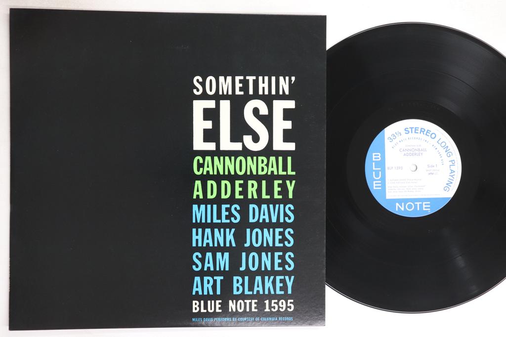 LP Record CANNONBALL ADDERLEY - Somethin' Else BLP1595,BNST159 BLUE NOTE 1984 Japan Jazz Used