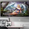 5D DIY Full Square Diamond Painting Game Poster Jungle Angel Pictures Embroidery Round Diamond Mosaic Paintings Large S68