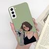 Чехол для телефона Samsung Galaxy S21 S 21 FE Plus Ultra Бабочка Сердце Девочка Мягкий Силикон Защитная Крышка Задняя Панель Для GalaxyS21 Funda