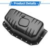 UXCELL No.500323326 Engine Oil Pan for Fiat Ducato 2.5L 2.8L Diesel 94-06 Iron Black