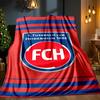 Heidenheim Squad Blanket Lightweight Ideal Bedding Blanket Perfect for Travel, Camping, Living Rooms, Offices, Sofas, Fan Christmas gift