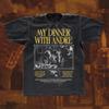 My Dinner with Andre T-Shirt Wallace Shawn Louis Malle Indie Cult Film Tee