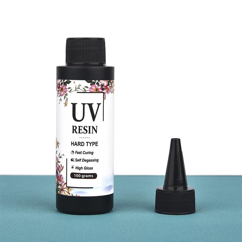 УФ-клей из смолы, быстросохнущий, прозрачный, твердый, эпоксидный клей для изготовления ювелирных изделий, склеивания стекла, металла, дерева, декора для поделок своими руками