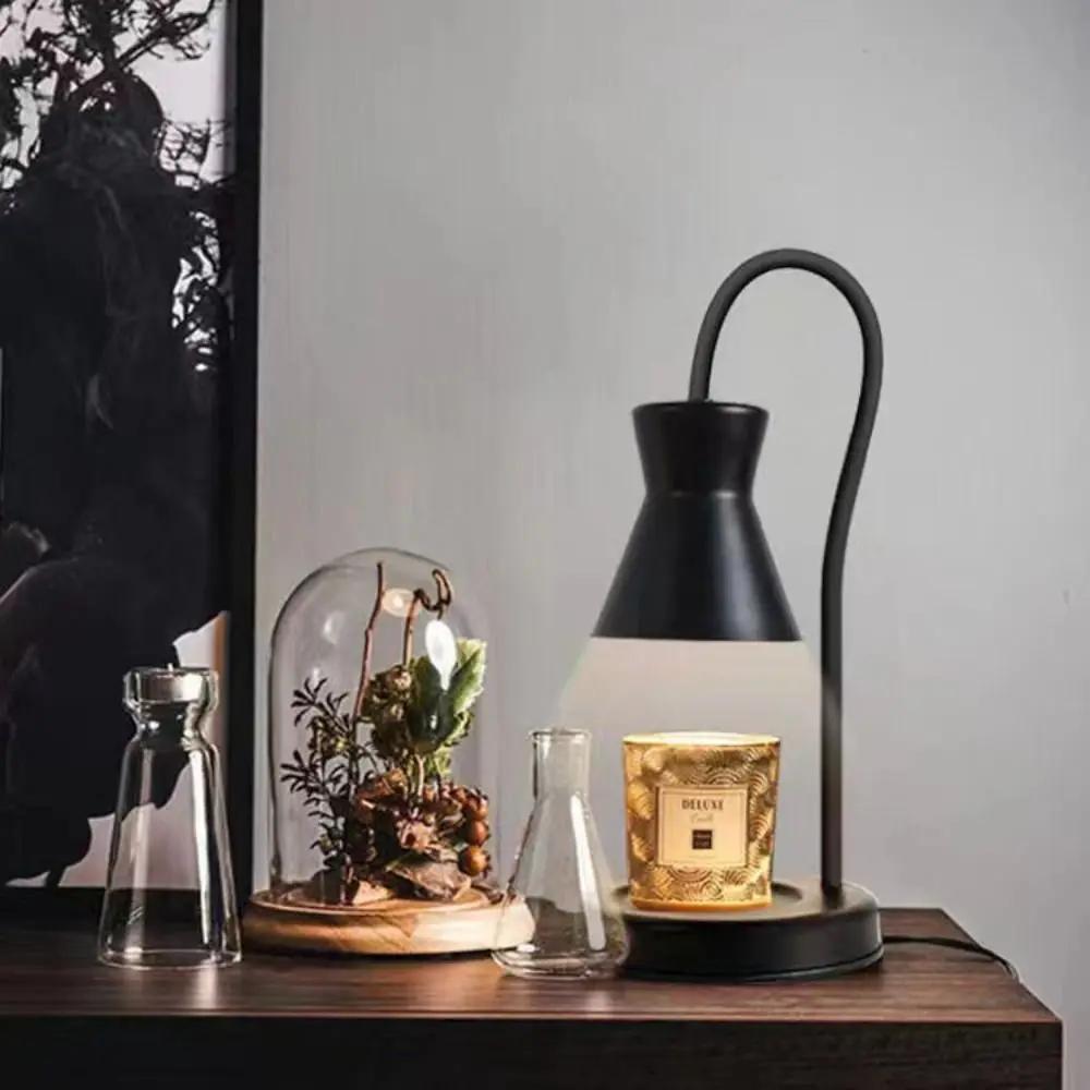 Fashion Modern Style Wax Melting Table Lamp Ins Creative Design Aroma Candle Warmer Home Decoration Aromatherapy Lamp Bedroom