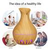 Electric Air Humidifier Ultrasonic Wood Grain Humidificador Diffuser Essential Aroma Oils Aromatherapy Diffuser Mini Mist Maker