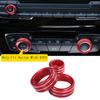 Car Air Condition/Audio Volume Control  Knob Trim Ring Accesories Fit For 1 2 3 3GT 4  X1 F30 F34 F20(With AUTO Button)