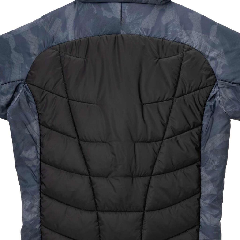 Mizuno Techfill Breath Thermo Training Black Coat, Mid-Length, Water-Repellent, Moisture-Wicking, Heat-Retaining, Washable, Windproof, 32MEB536,