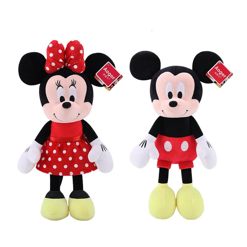 Disney Плюшевые куклы Микки и Минни Маус