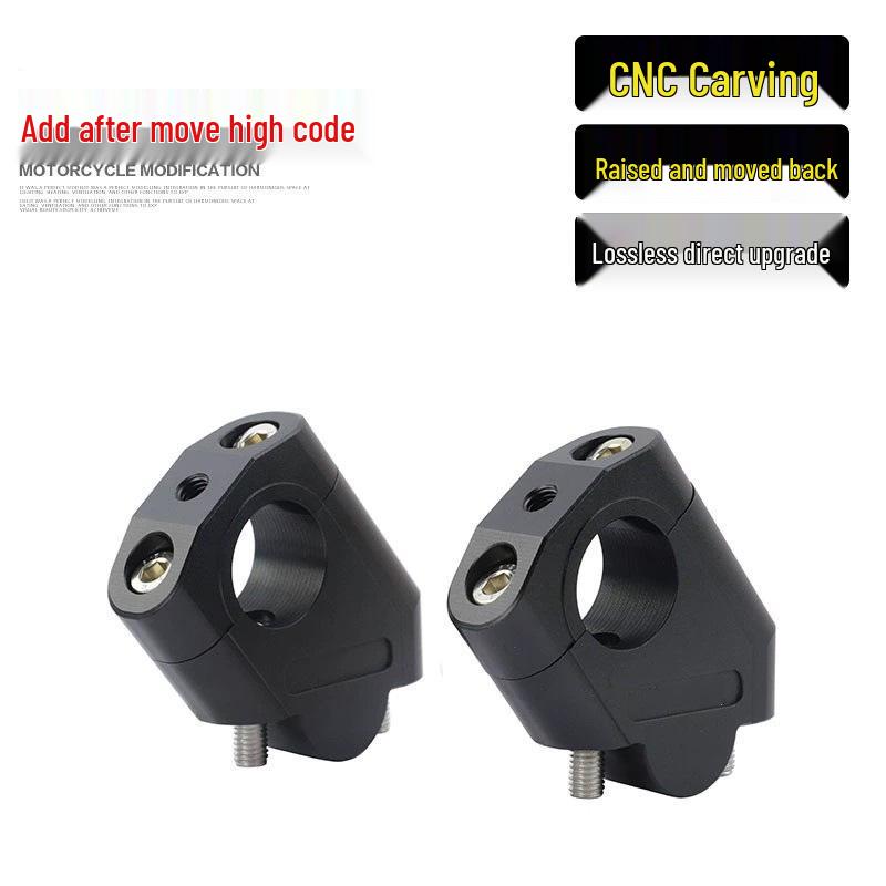 Compatible Handlebar Riser for Haojue XCR300 TR300 - Rearward Mover