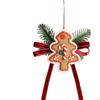 Christmas Velvet Bow Ornament Hanging Pendant Decorative Lovely Rustic for Home Party Favors