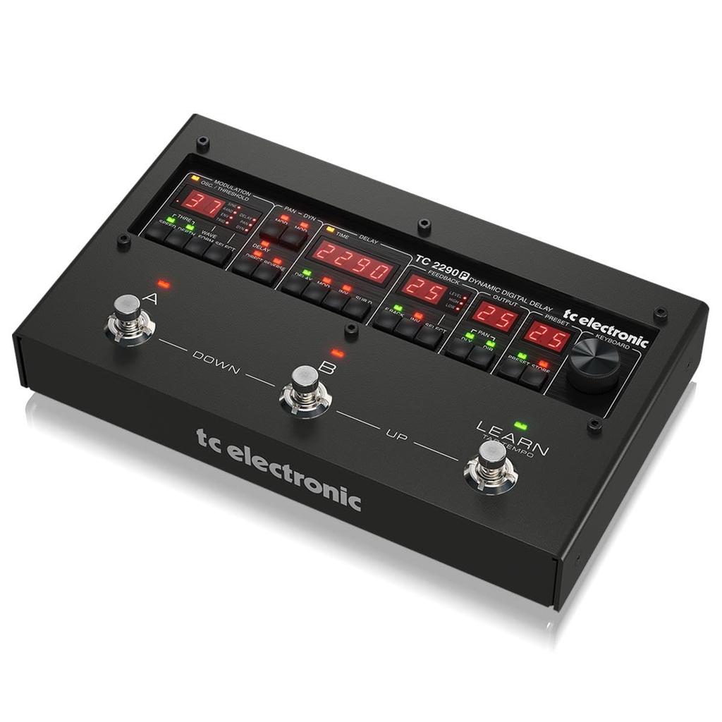 TC Electronic Dynamic Digital Delay Pedal Recreates the Legendary Unit Can Create Various Effects Such As 2290 P DYNAMIC DIGITAL DELAY "TC2290"