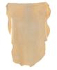 Chamois Artificial Leather, Large Type, Approx. 23.6 X 35.4 Inches (60 X 90 Cm), Natural Shape