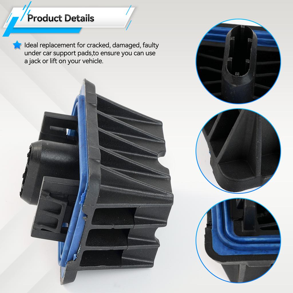 1pc/4pcs Car Lift Jacking Point Support Plug Plate Block Jack Pad for BMW F46 F45 F13 F07 F06 F01 F02 F03 F04 I3 I01 51717042974