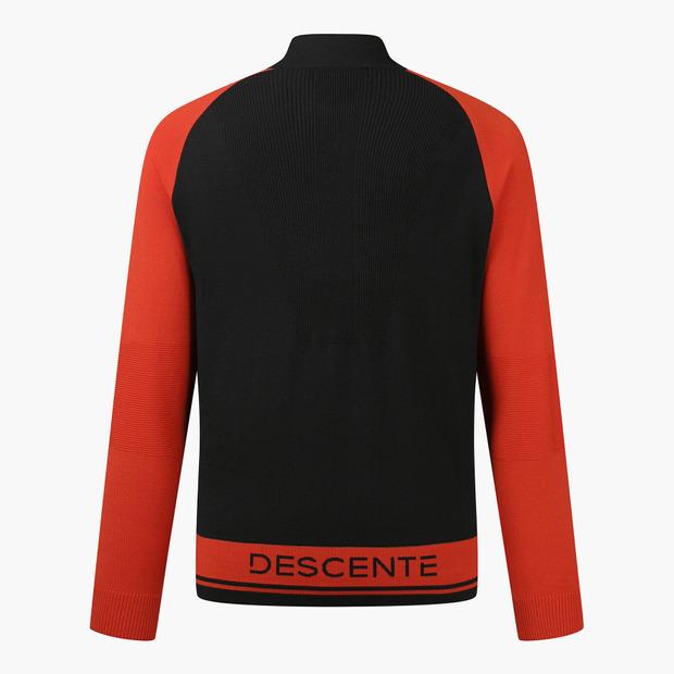 Descente Golf Men'S Knit Blouson Cardigan