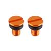 NICECNC For KTM EXC 300 EXCF 350 EXC 450 XCW 2008-2022 SX 125 SXF 250 SXF 450 2020-2022 M4x0.7 Front Fork Air Valve Cap Screw