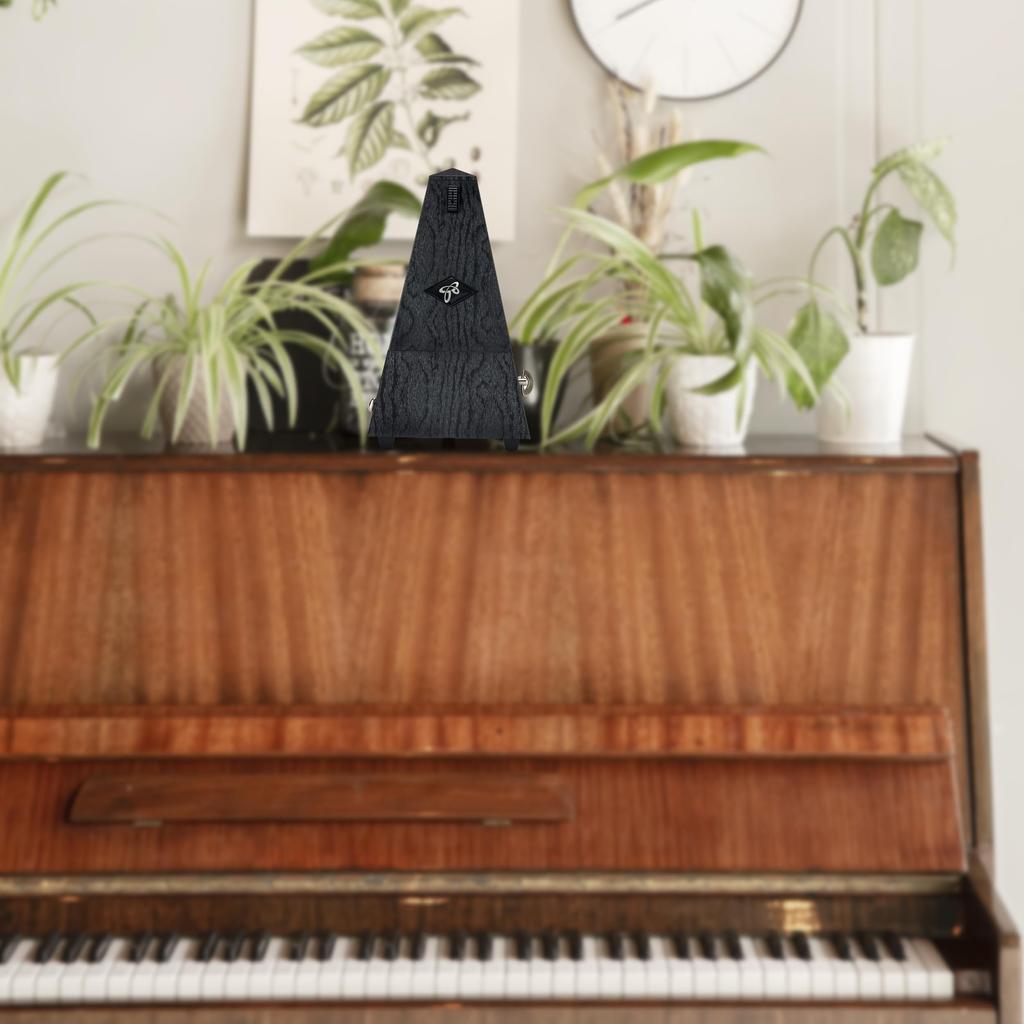 Sondery Metronome Pendulum Высокоточный классический механический метроном с колокольчиком для фортепиано, гитары, барабана, скрипки, саксофона, всех инструментов, маятник