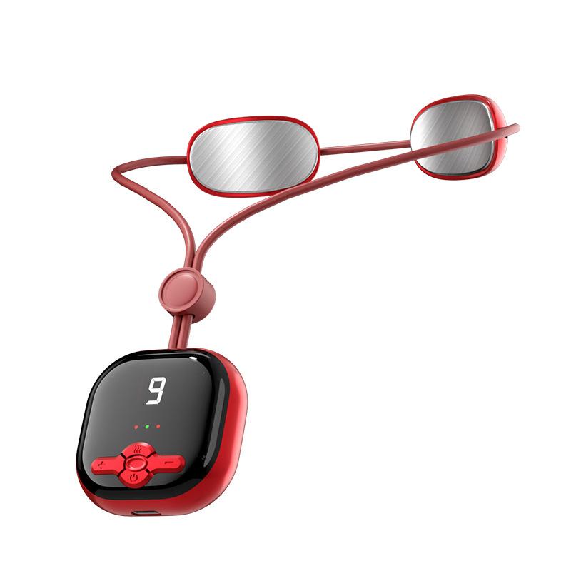 Умный протектор шеи шейный массажер портативный мини импульсный массажер для плеч шейный массаж компресс домашняя физиотерапия