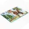 Decorative Glass Kitchen Chopping and Serving Board Pinto Horse 80x52 Cm