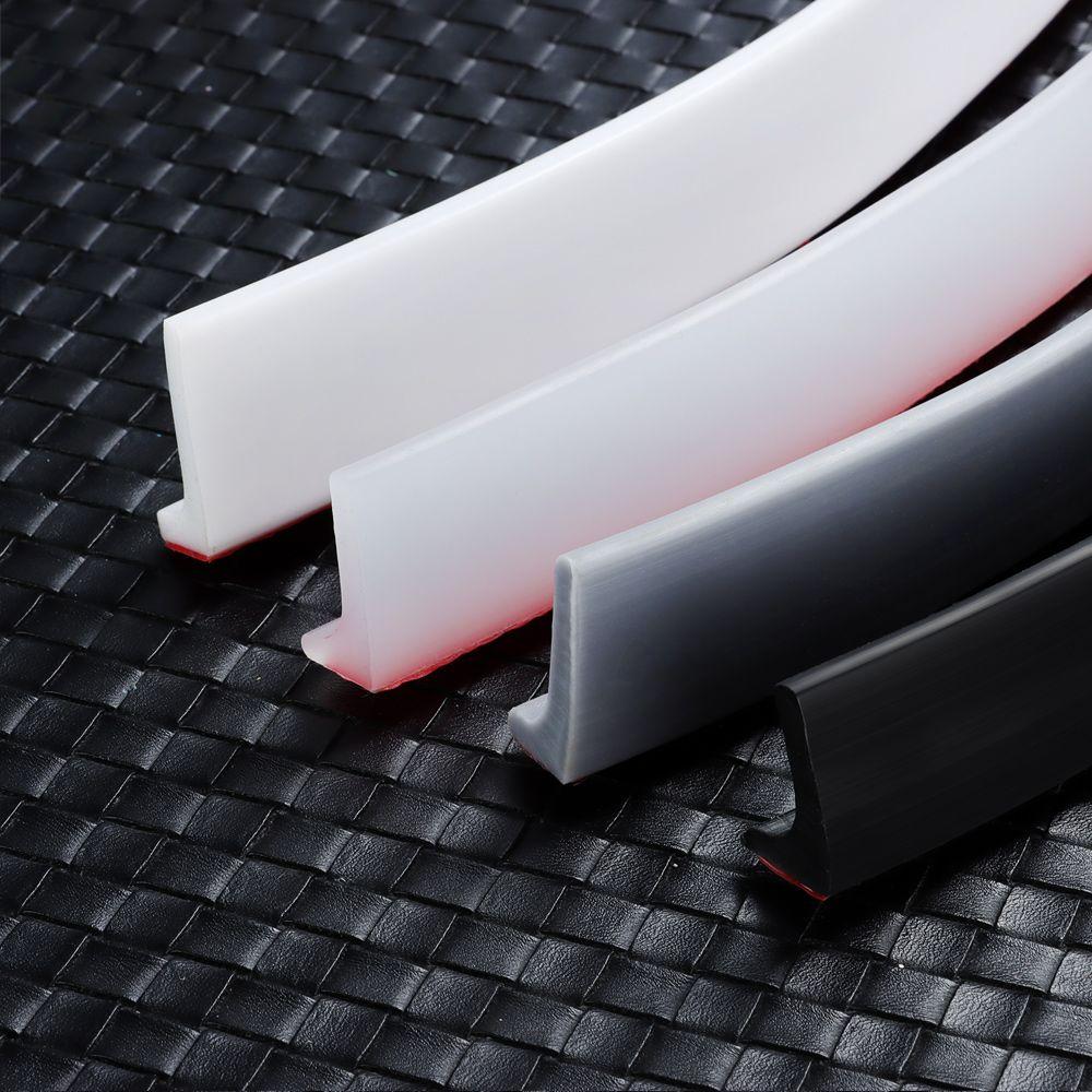 Flood Barrier Silicone Water Retaining Strip Water Stopper Door Bottom Sealing Strip Self-Adhesive