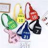 Children's Bag Printed Alphabet Shoulder Bag Cute Cartoon Baby Chest Bag Girls Crossbody Bag