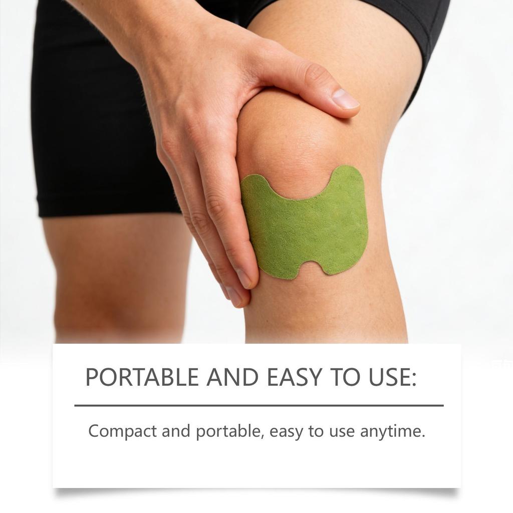 LANISKA Mugwort Knee Patch - Comfortable Daily Joint Care & Moisturizing Massage.